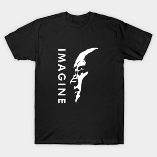 silhouette imagine john T-Shirt